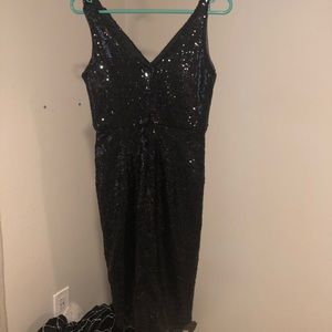 Black sparkly dress